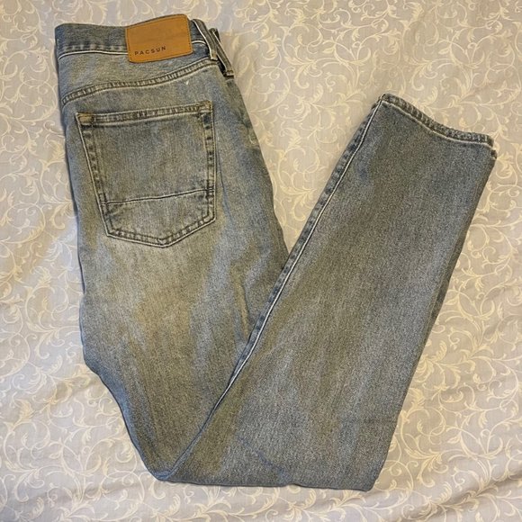 PacSun Men's Distressed Slim Taper Jeans (Size 31 X 32) - Picture 8 of 8